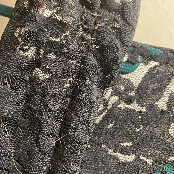 Guess by Marciano Silk Lace Mini Dress black XS - Picture 7 of 13